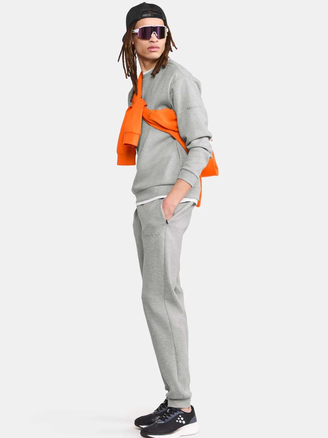 Bukser>Craft Sportswear ADV Join Sweat Pant M Grey Melange