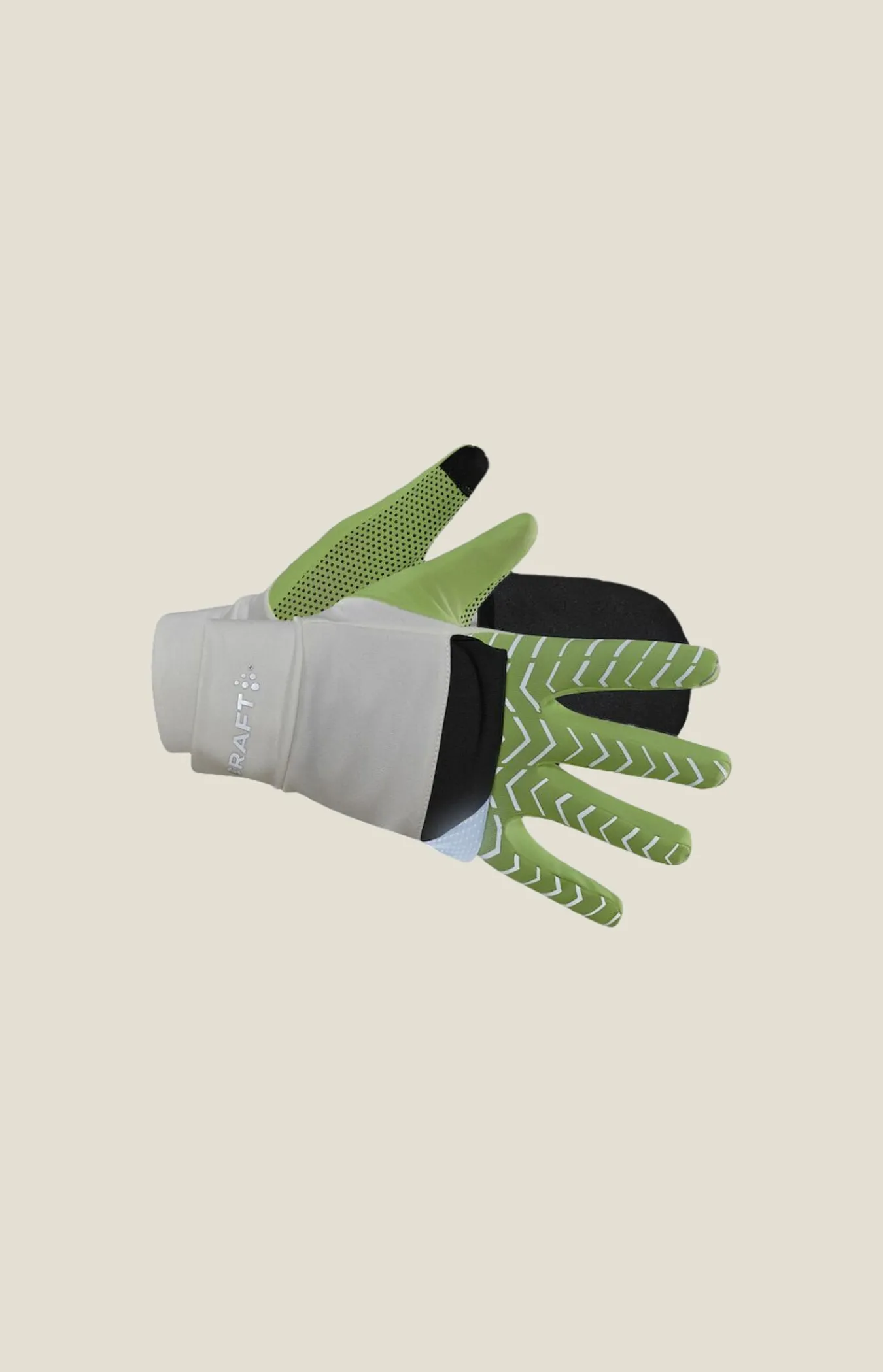 Hansker & Votter|Hansker & Votter>Craft Sportswear ADV Lumen Fleece Hybrid Glove Ash White-Flumino