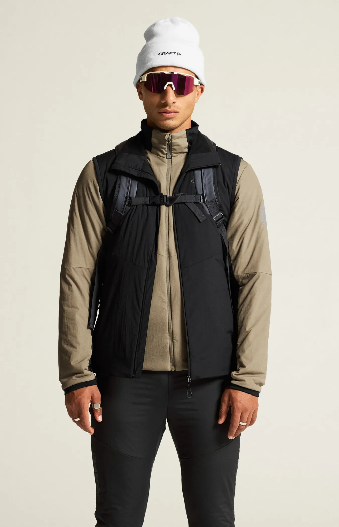 Jakker & Vester|Langrenn>Craft Sportswear ADV Nordic Training Insulate Vest M Black