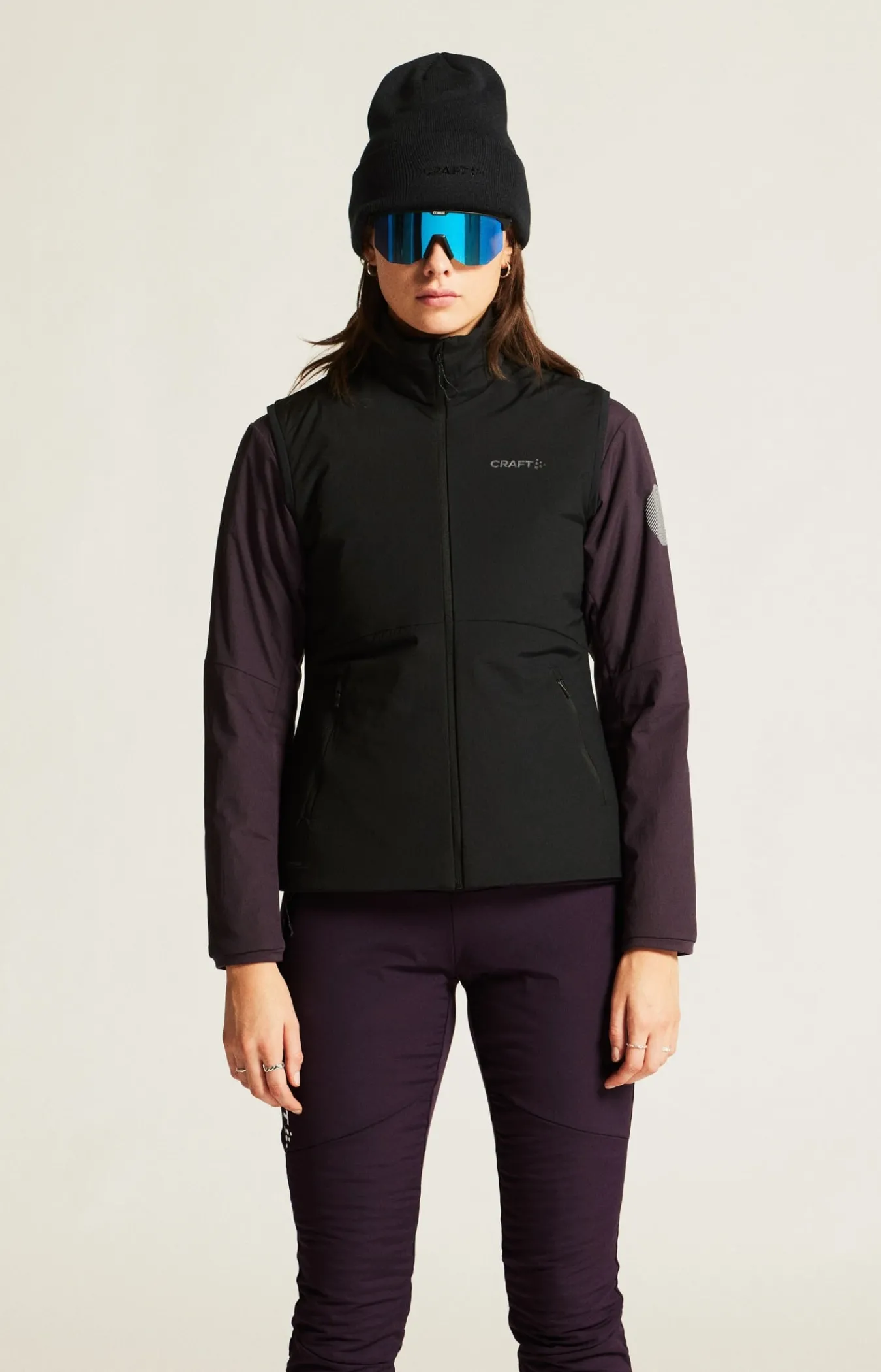 Jakker & Vester|Langrenn>Craft Sportswear ADV Nordic Training Insulate Vest W Black