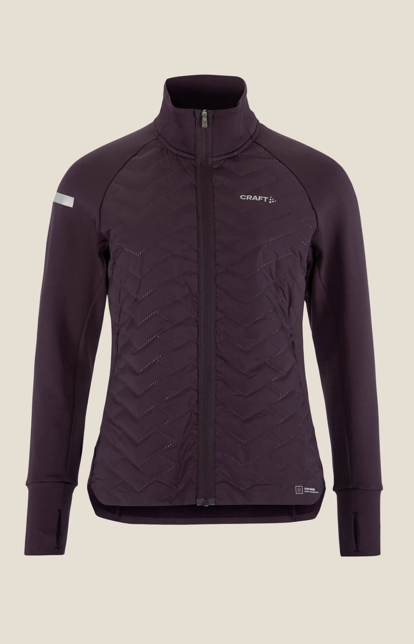 Jakker & Vester|Løping>Craft Sportswear ADV SubZ Jacket 3 W Dk Plum