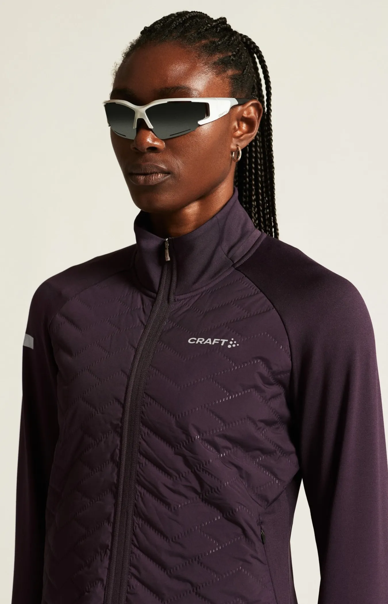Jakker & Vester|Løping>Craft Sportswear ADV SubZ Jacket 3 W Dk Plum