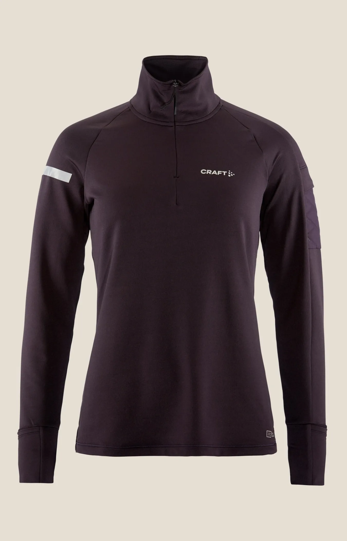 Gensere|Løping>Craft Sportswear ADV SubZ LS 2 W Dk Plum