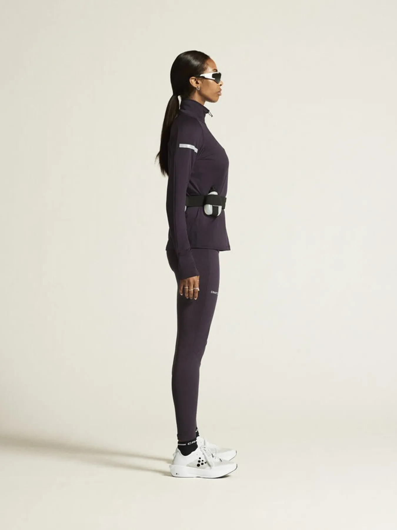 Gensere|Løping>Craft Sportswear ADV SubZ LS 2 W Dk Plum
