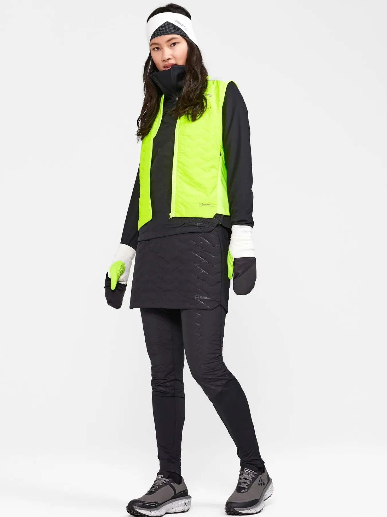Shorts & Skjørt|Løping>Craft Sportswear ADV SubZ Skirt 3 W Black