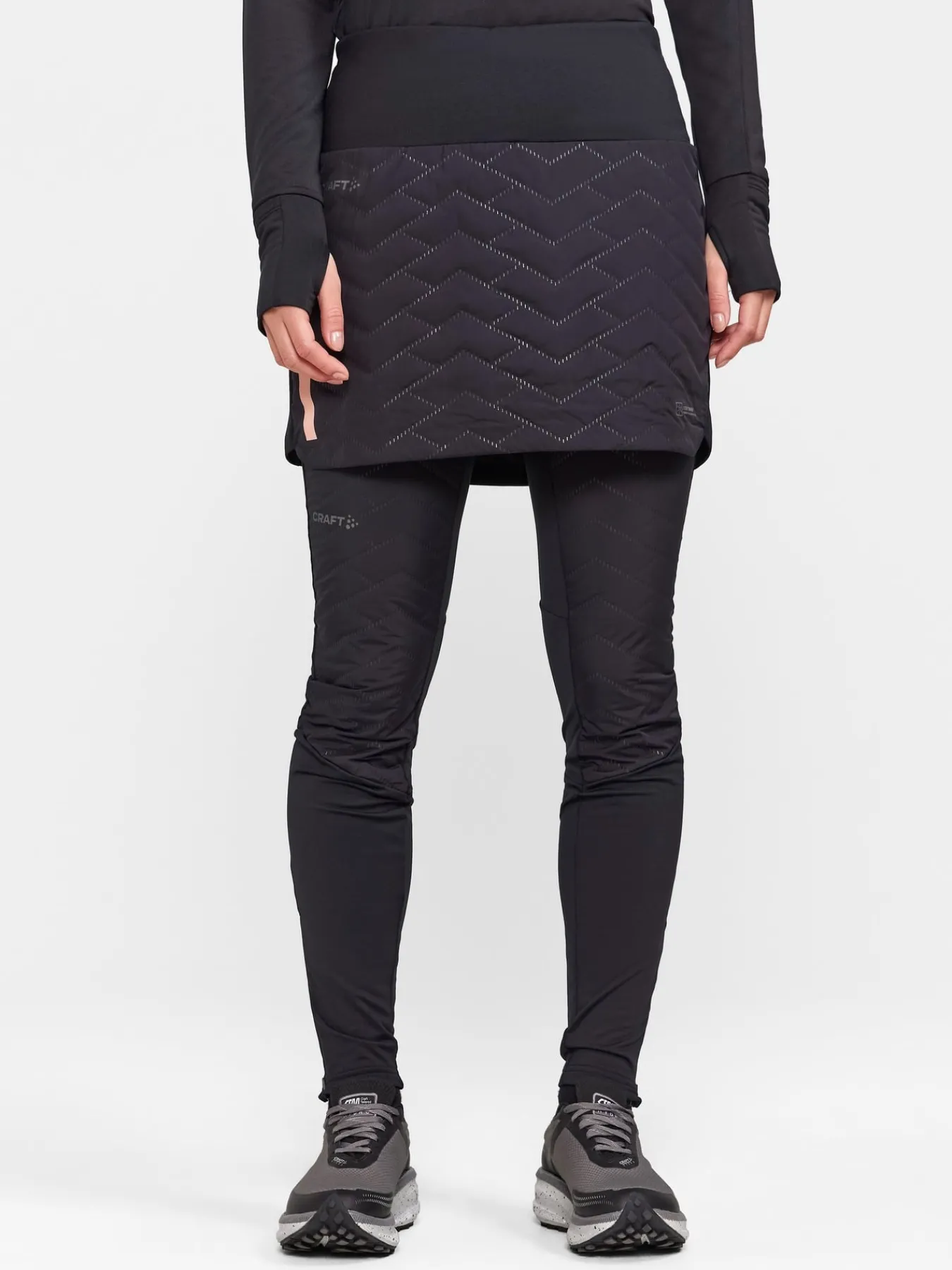 Shorts & Skjørt|Løping>Craft Sportswear ADV SubZ Skirt 3 W Black