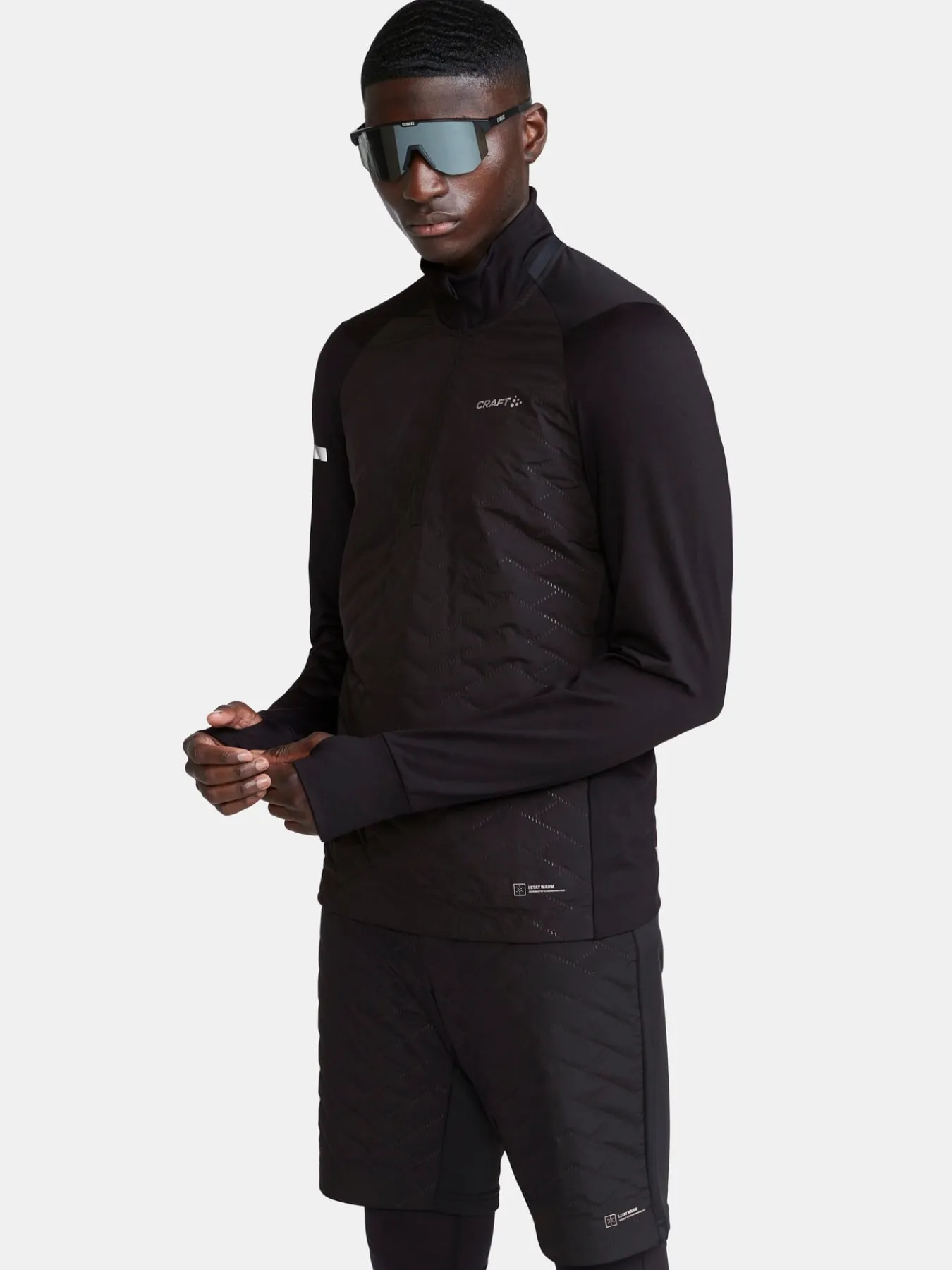 Jakker & Vester|Løping>Craft Sportswear ADV SubZ Sweater 3 M Black