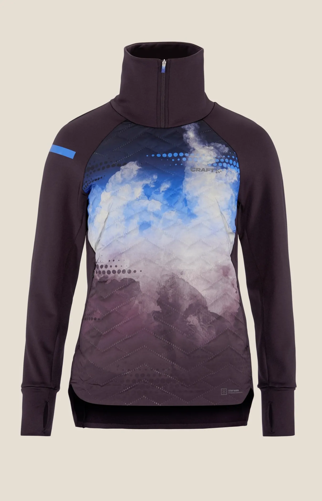 Jakker & Vester|Løping>Craft Sportswear ADV SubZ Sweater 3 W Dk Plum/Multi