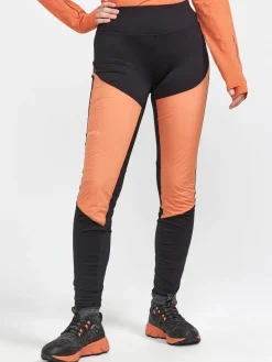 Tights|Løping>Craft Sportswear ADV SubZ Tights 2 W Black-Rusty Glow