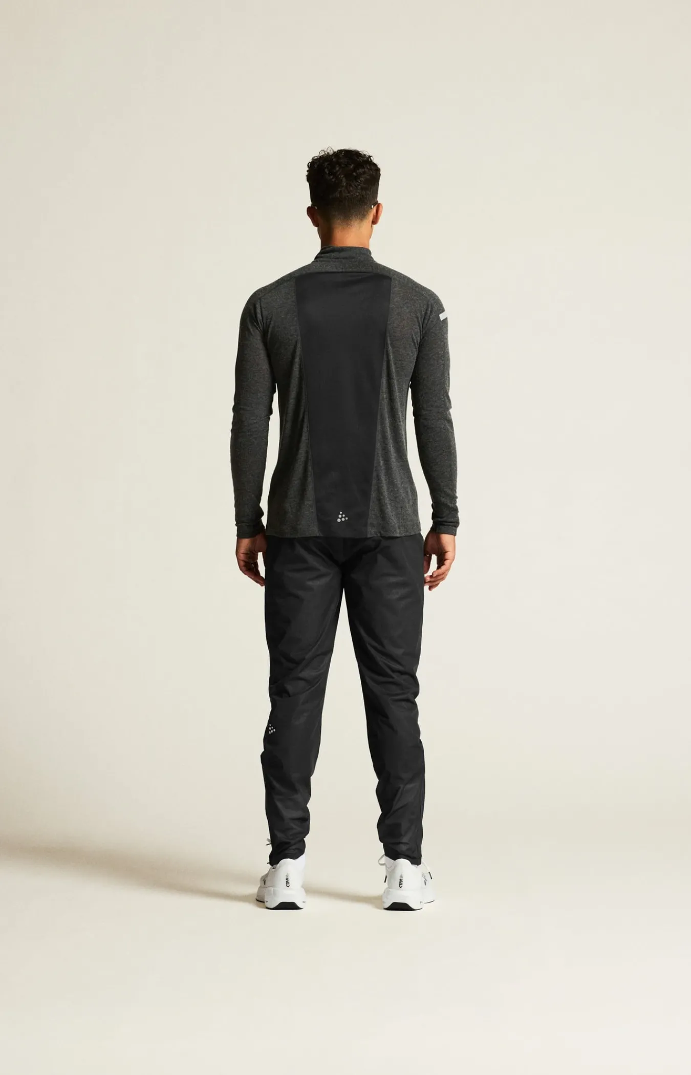 T-Skjorter & Singleter|Løping>Craft Sportswear ADV SubZ Wool LS Tee 3 M Black/Melange