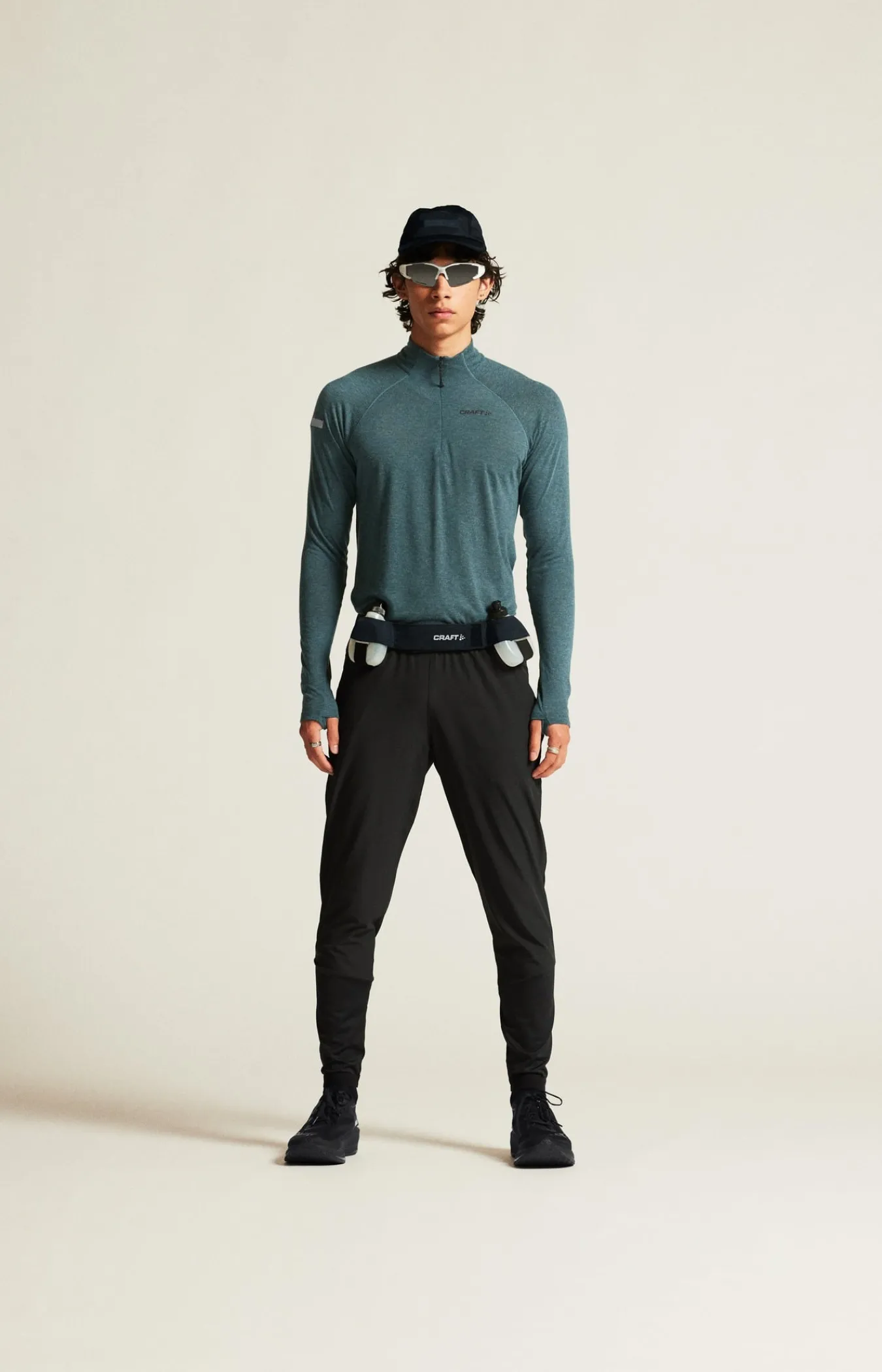T-Skjorter & Singleter|Løping>Craft Sportswear ADV SubZ Wool LS Tee 3 M Alfa/Melange