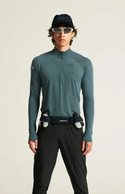 T-Skjorter & Singleter|Løping>Craft Sportswear ADV SubZ Wool LS Tee 3 M Alfa/Melange