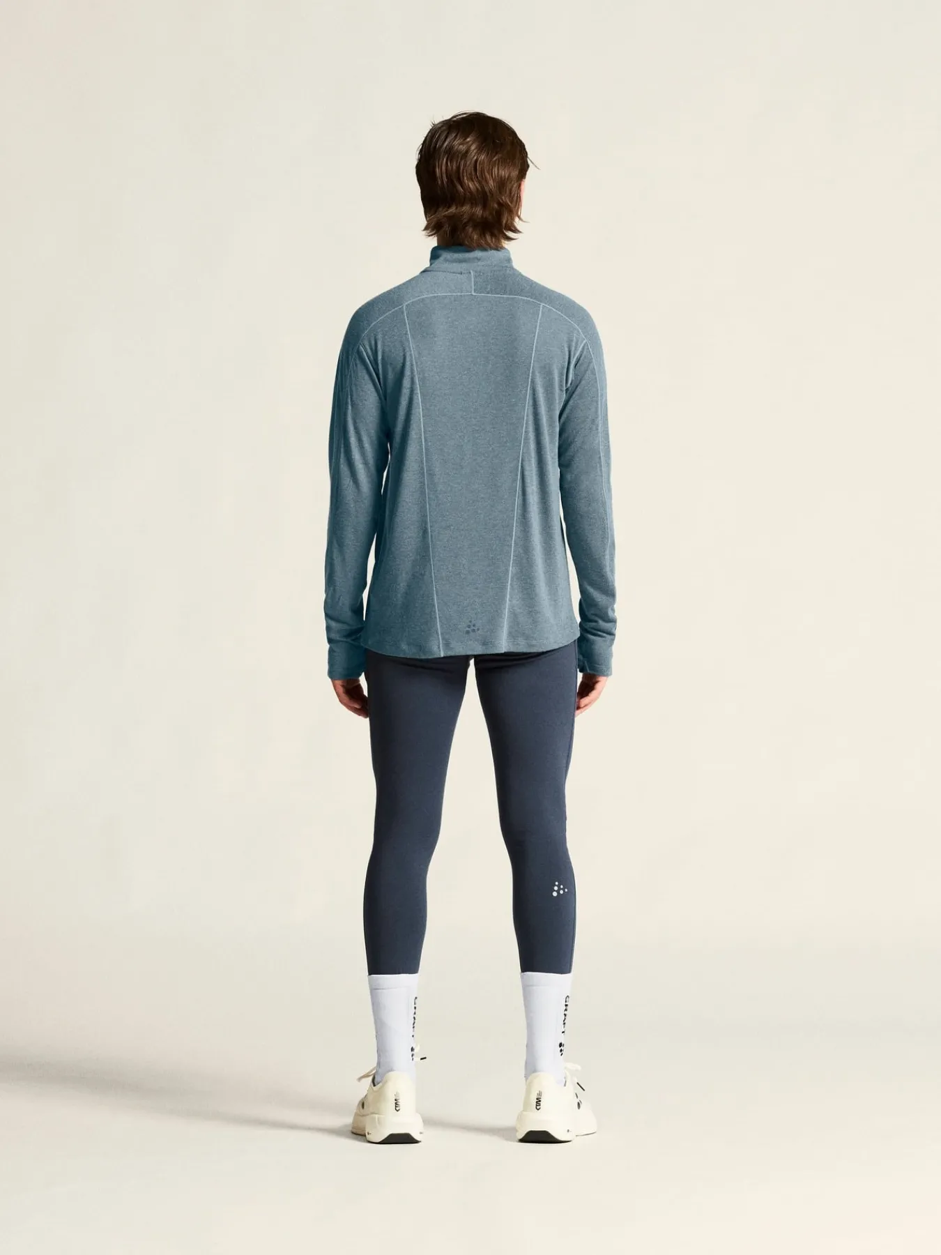 T-Skjorter & Singleter|Løping>Craft Sportswear ADV SubZ Wool LS Tee 3 M Real/Melange