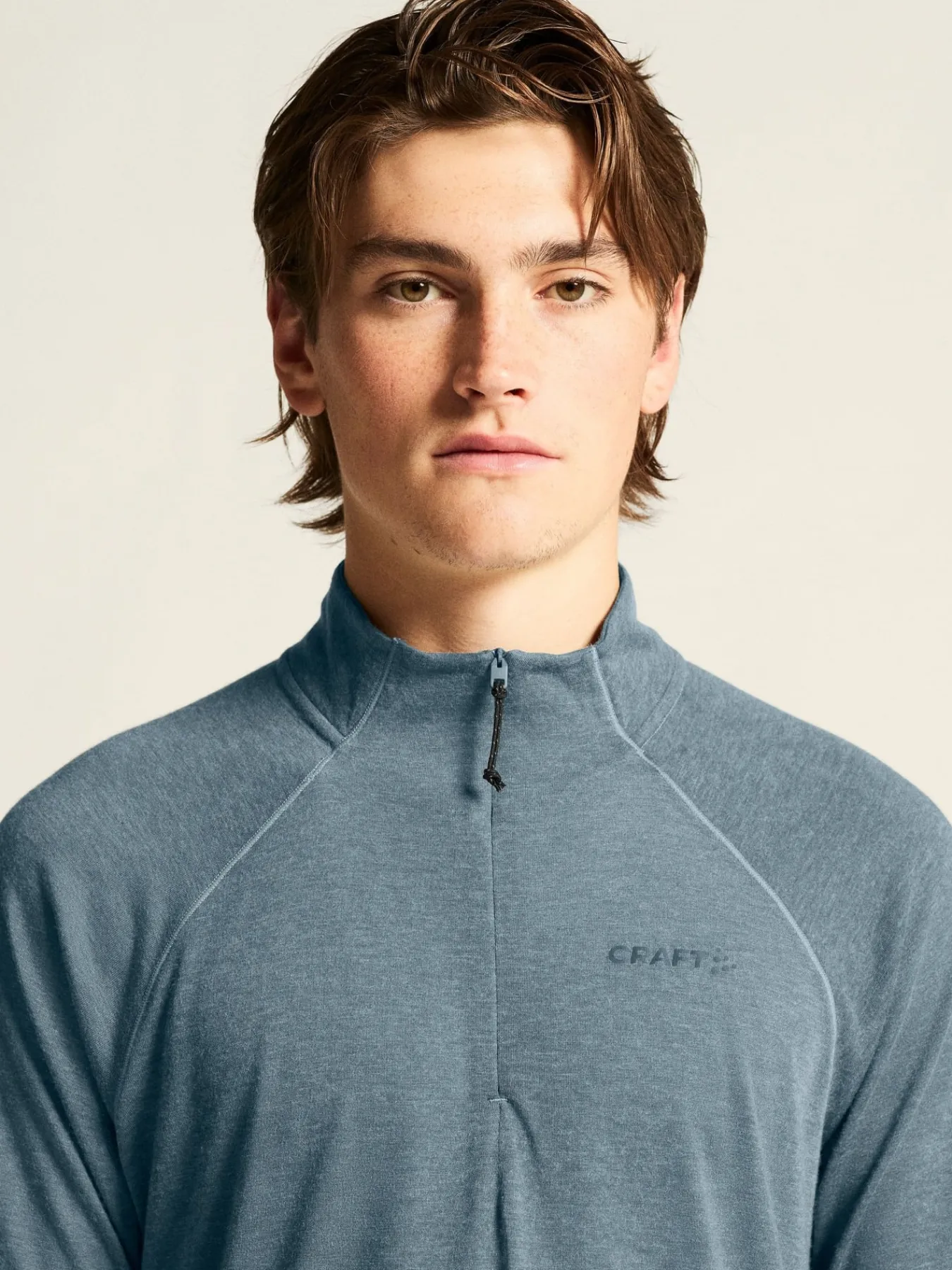 T-Skjorter & Singleter|Løping>Craft Sportswear ADV SubZ Wool LS Tee 3 M Real/Melange