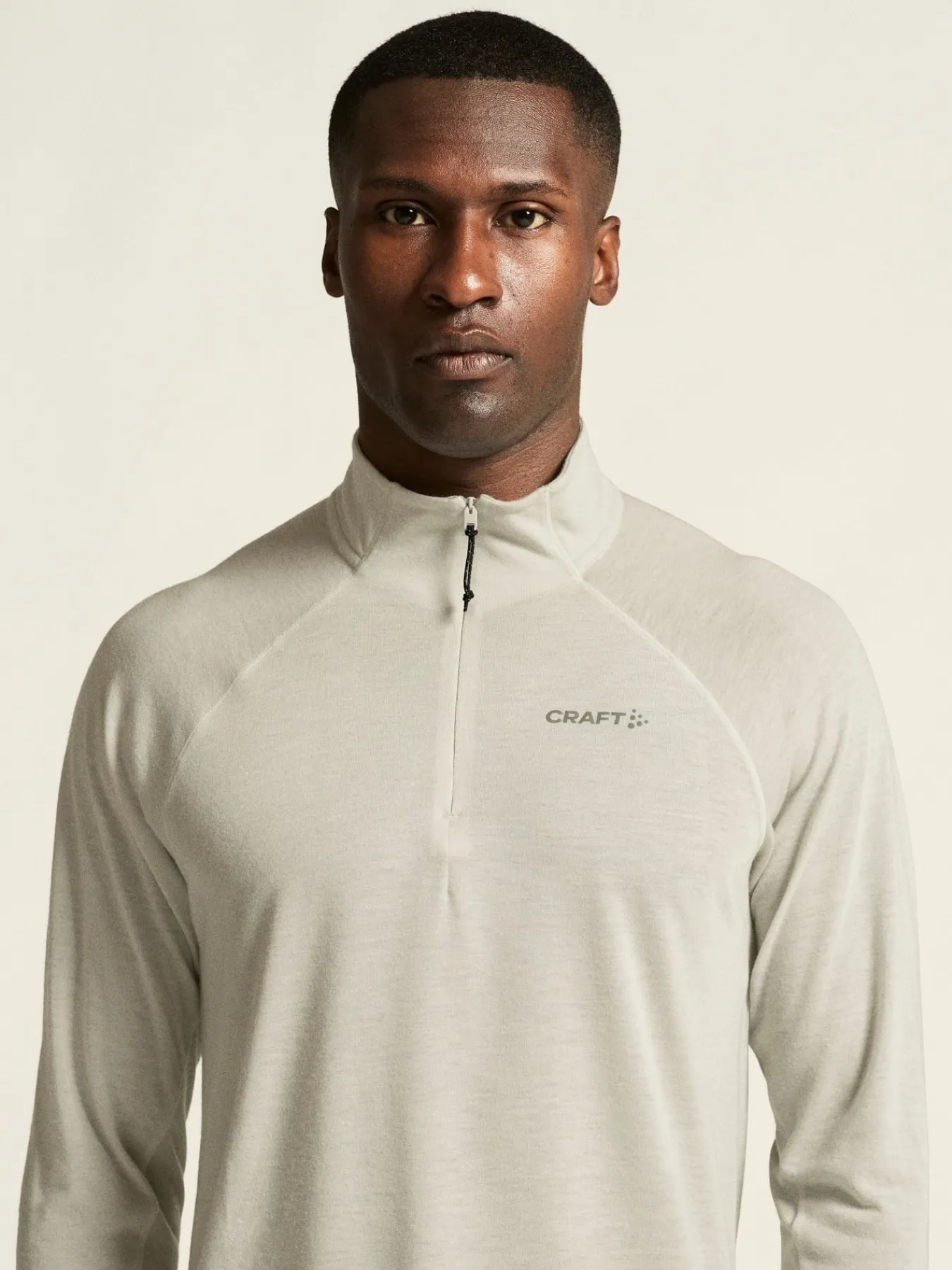 T-Skjorter & Singleter|Løping>Craft Sportswear ADV SubZ Wool LS Tee 3 M Cloud/Melange