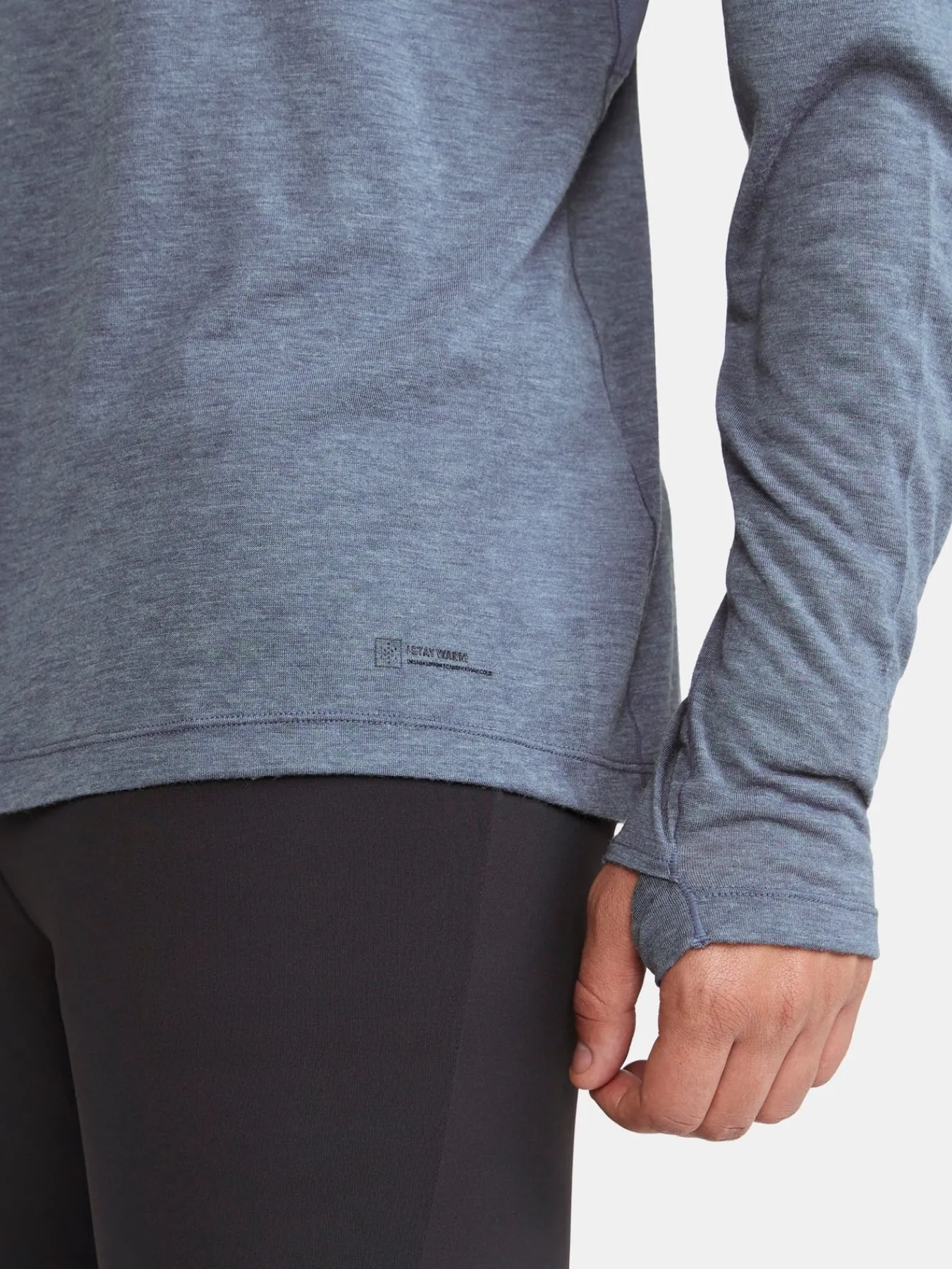 T-Skjorter & Singleter|Løping>Craft Sportswear ADV SubZ Wool LS Tee 2 M Flow-Melange