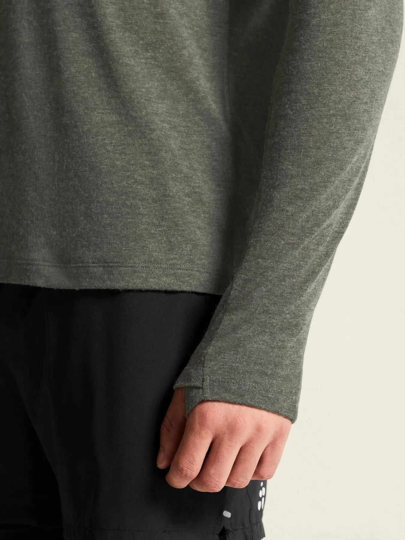 T-Skjorter & Singleter|Løping>Craft Sportswear ADV SubZ Wool LS Tee 3 M Chimera/Melange