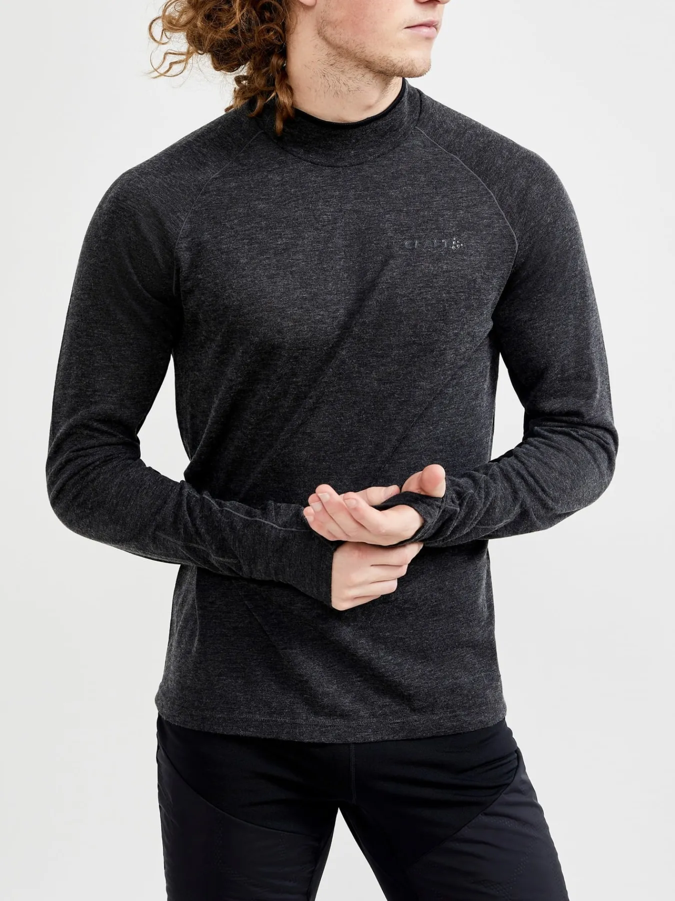 T-Skjorter & Singleter|Løping>Craft Sportswear ADV SubZ Wool LS Tee 2 M Black