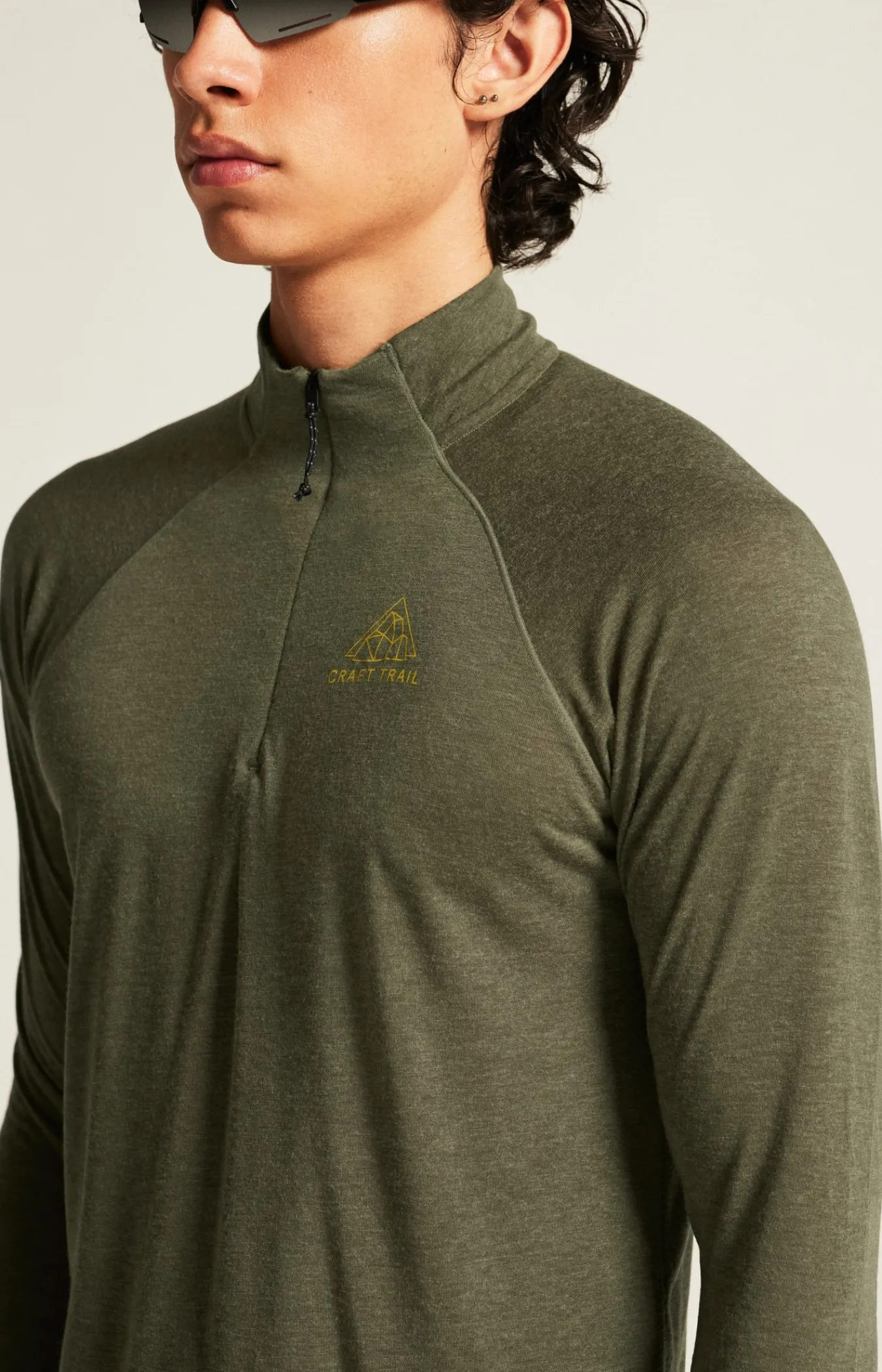 T-Skjorter & Singleter|Løping>Craft Sportswear ADV SubZ Wool LS Tee 3 M Rift/Melange
