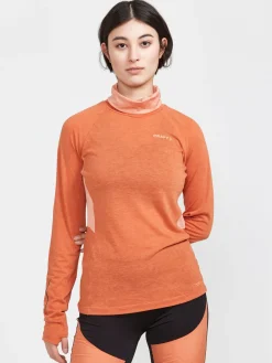 Gensere|Løping>Craft Sportswear ADV SubZ Wool LS Tee 2 W Rusty Glow