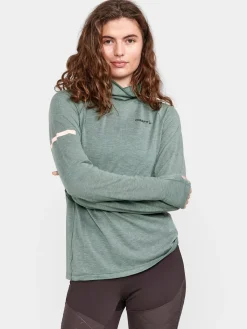 Gensere|Løping>Craft Sportswear ADV SubZ Wool LS Tee 2 W Thyme-Melange