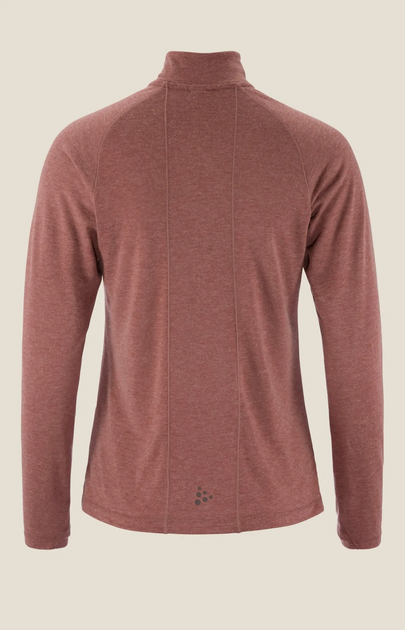 Gensere|Løping>Craft Sportswear ADV SubZ Wool LS Tee 3 W Rose Brown/Melange