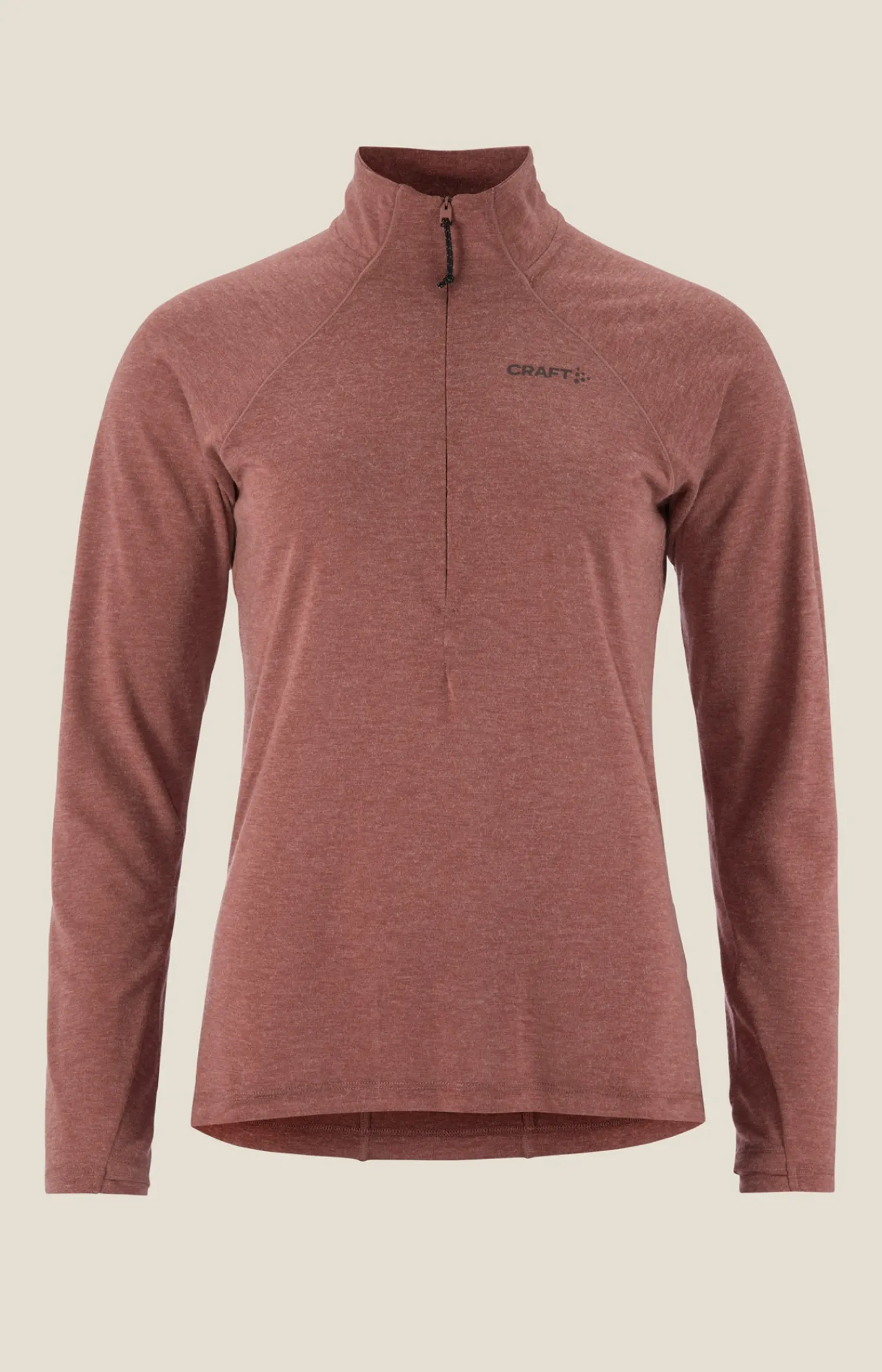 Gensere|Løping>Craft Sportswear ADV SubZ Wool LS Tee 3 W Rose Brown/Melange