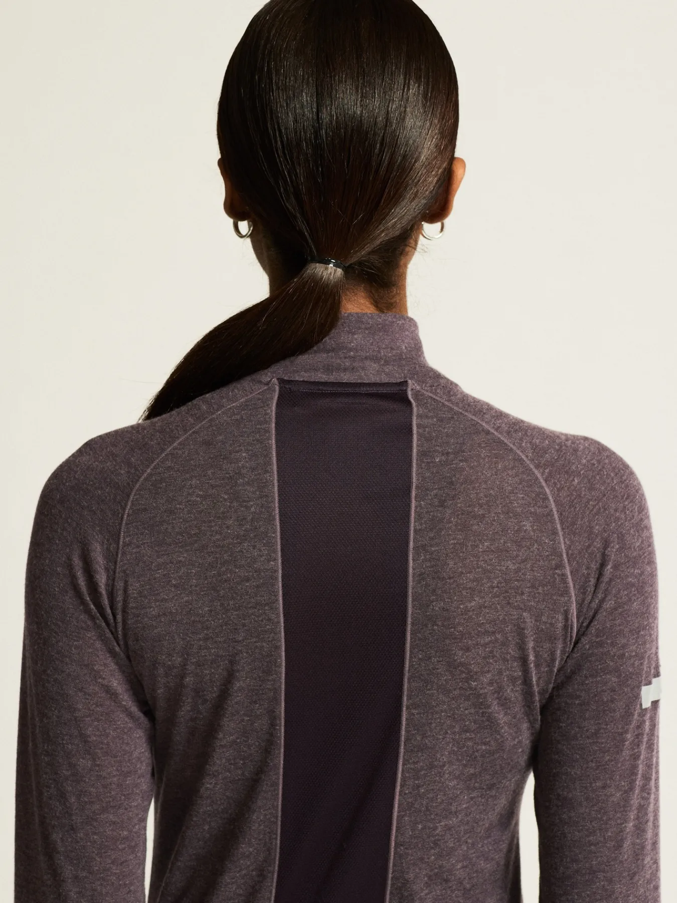 Gensere|Løping>Craft Sportswear ADV SubZ Wool LS Tee 3 W Dk Plum/Melange