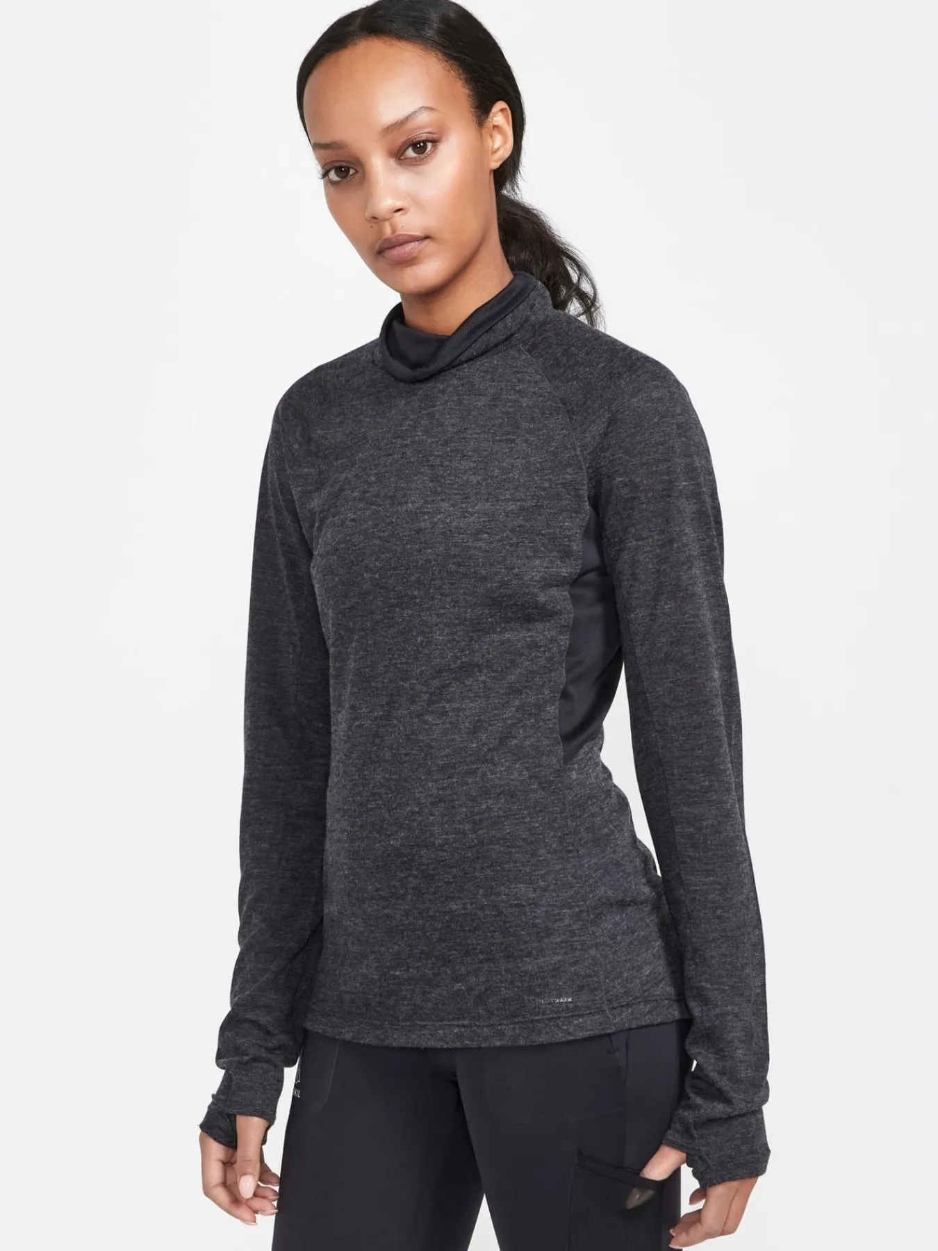 Gensere|Løping>Craft Sportswear ADV SubZ Wool LS Tee 2 W Black