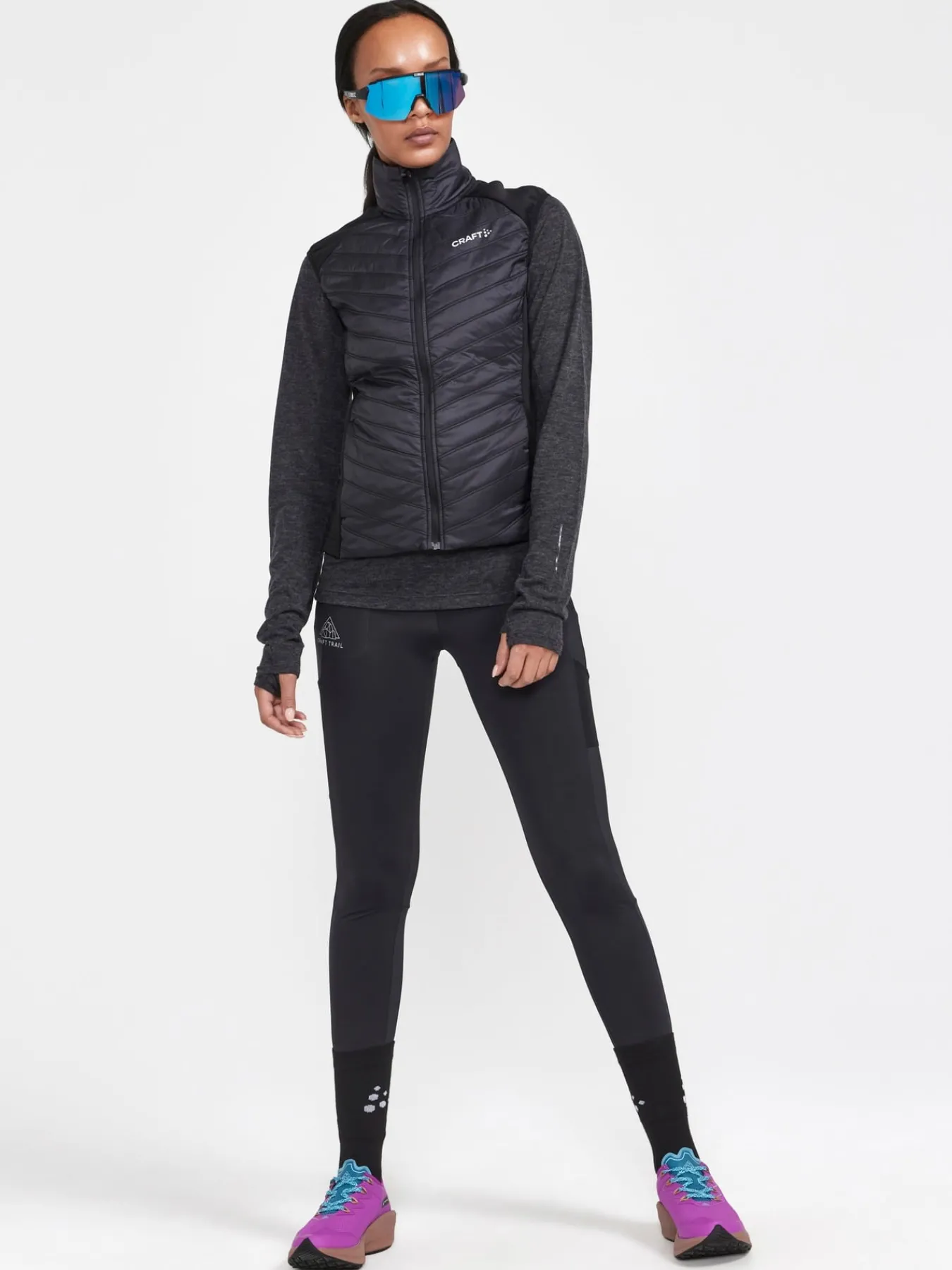 Gensere|Løping>Craft Sportswear ADV SubZ Wool LS Tee 2 W Black