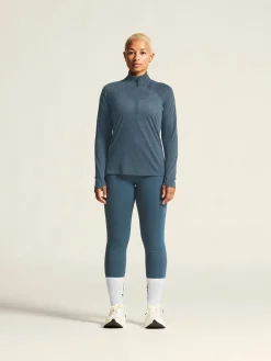Gensere|Løping>Craft Sportswear ADV SubZ Wool LS Tee 3 W Ensign/Melange