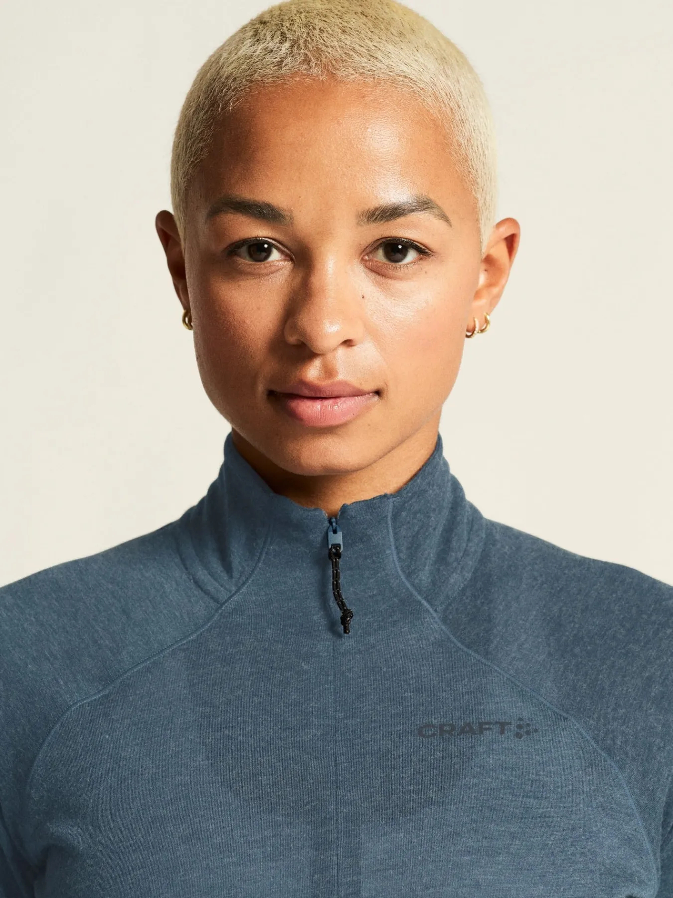 Gensere|Løping>Craft Sportswear ADV SubZ Wool LS Tee 3 W Ensign/Melange