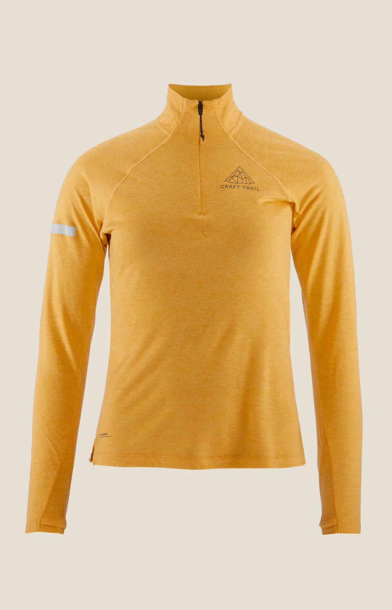 Gensere|Løping>Craft Sportswear ADV SubZ Wool LS Tee 3 W Turmeric/Melange