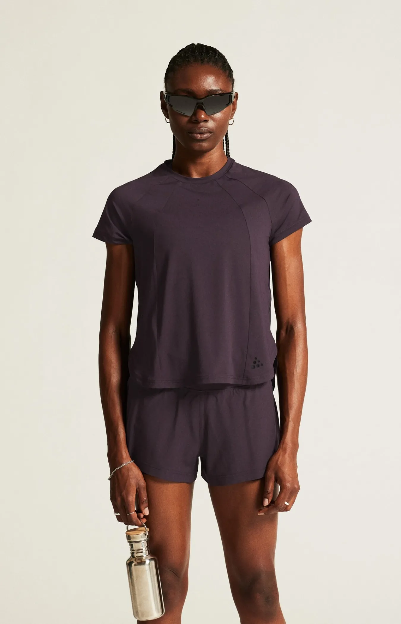 T-Skjorter & Singleter|Trening>Craft Sportswear ADV Tone Tee 2 W Dk Plum