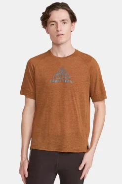 T-Skjorter & Singleter|Løping>Craft Sportswear ADV Trail Wool Ss Tee M Roots-Melange