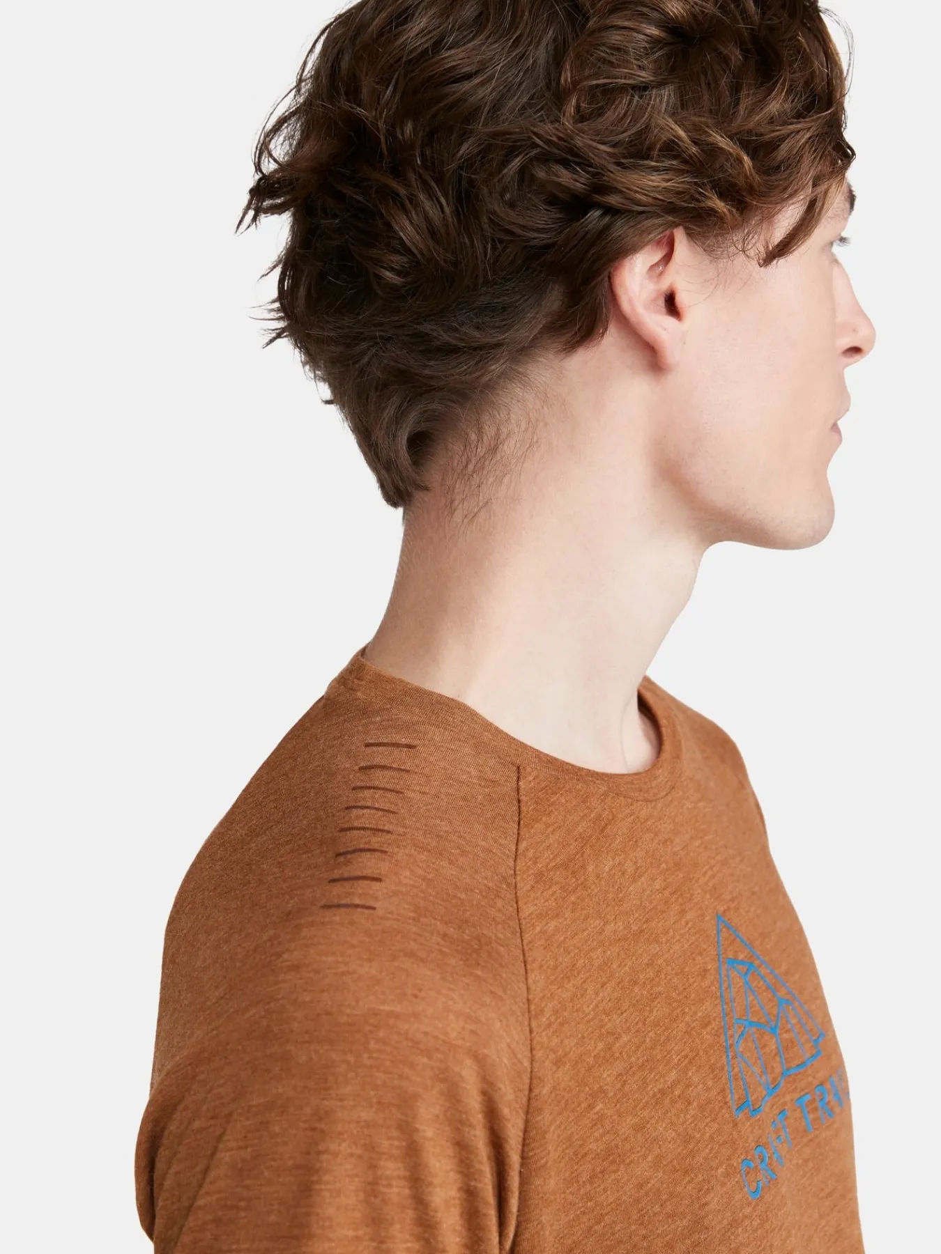 T-Skjorter & Singleter|Løping>Craft Sportswear ADV Trail Wool Ss Tee M Roots-Melange