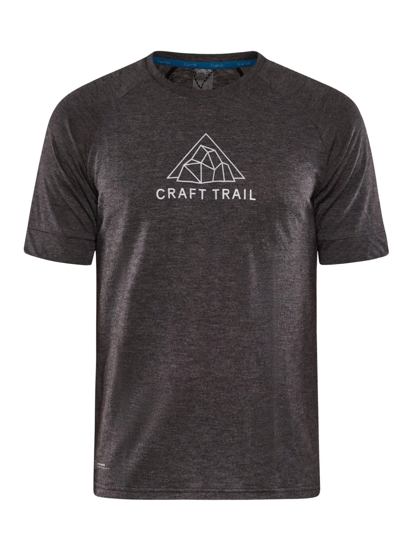 T-Skjorter & Singleter|Løping>Craft Sportswear ADV Trail Wool Ss Tee M Black Melange