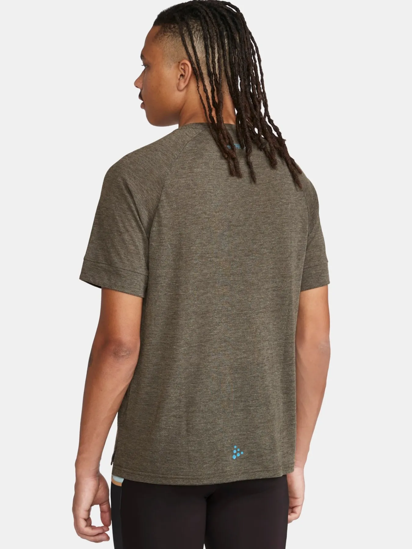 T-Skjorter & Singleter|Løping>Craft Sportswear ADV Trail Wool Ss Tee M Juniper-Melange