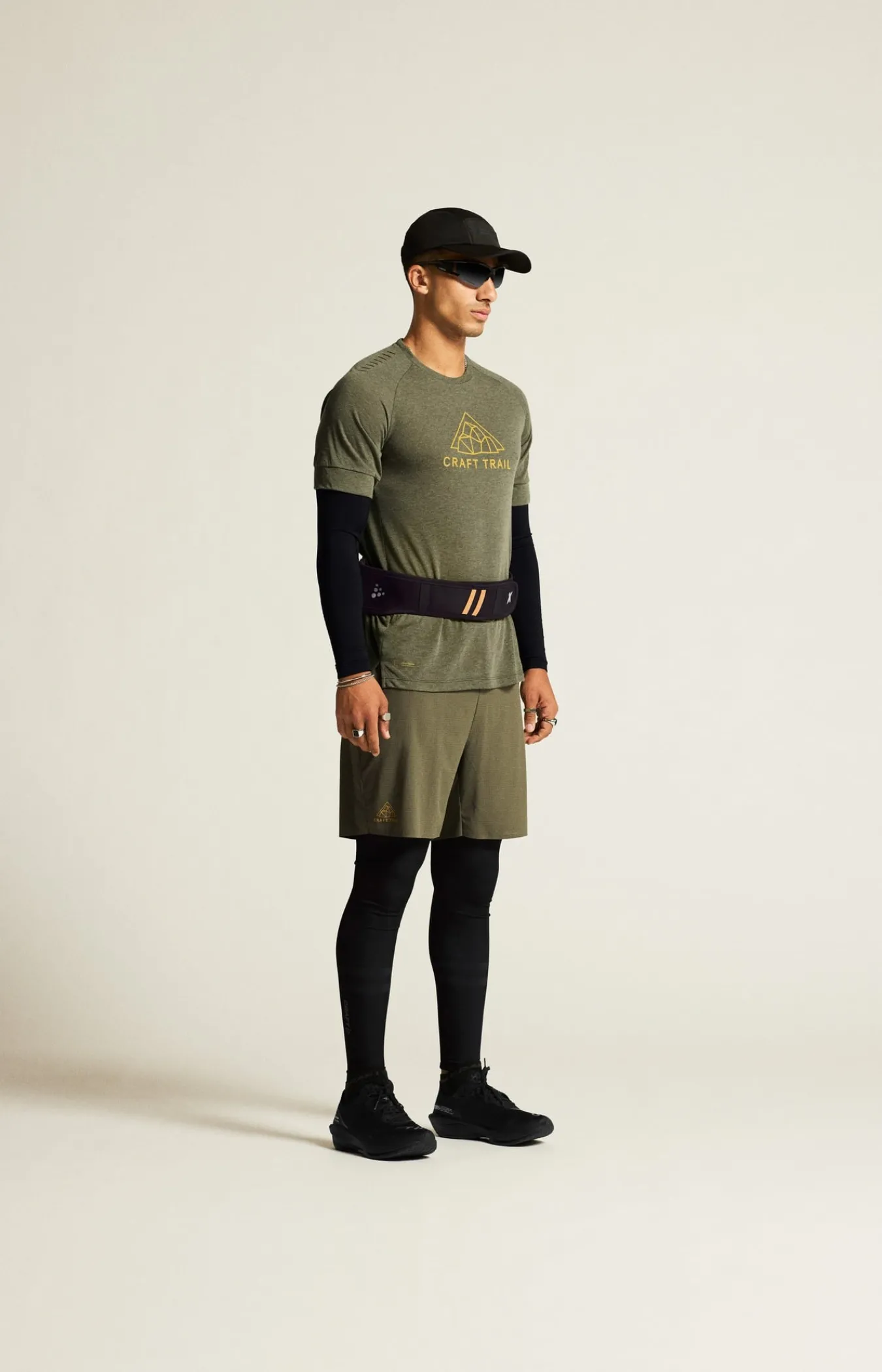 T-Skjorter & Singleter|Løping>Craft Sportswear ADV Trail Wool Ss Tee M Rift/Melange