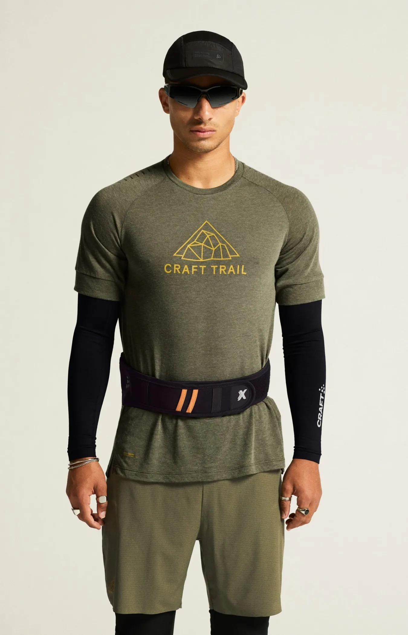 T-Skjorter & Singleter|Løping>Craft Sportswear ADV Trail Wool Ss Tee M Rift/Melange
