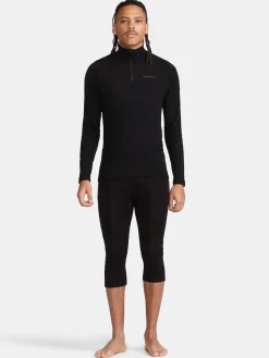 T-Skjorter & Singleter|Ull- & Superundertøy>Craft Sportswear ADV Wool Merino HZ M Black