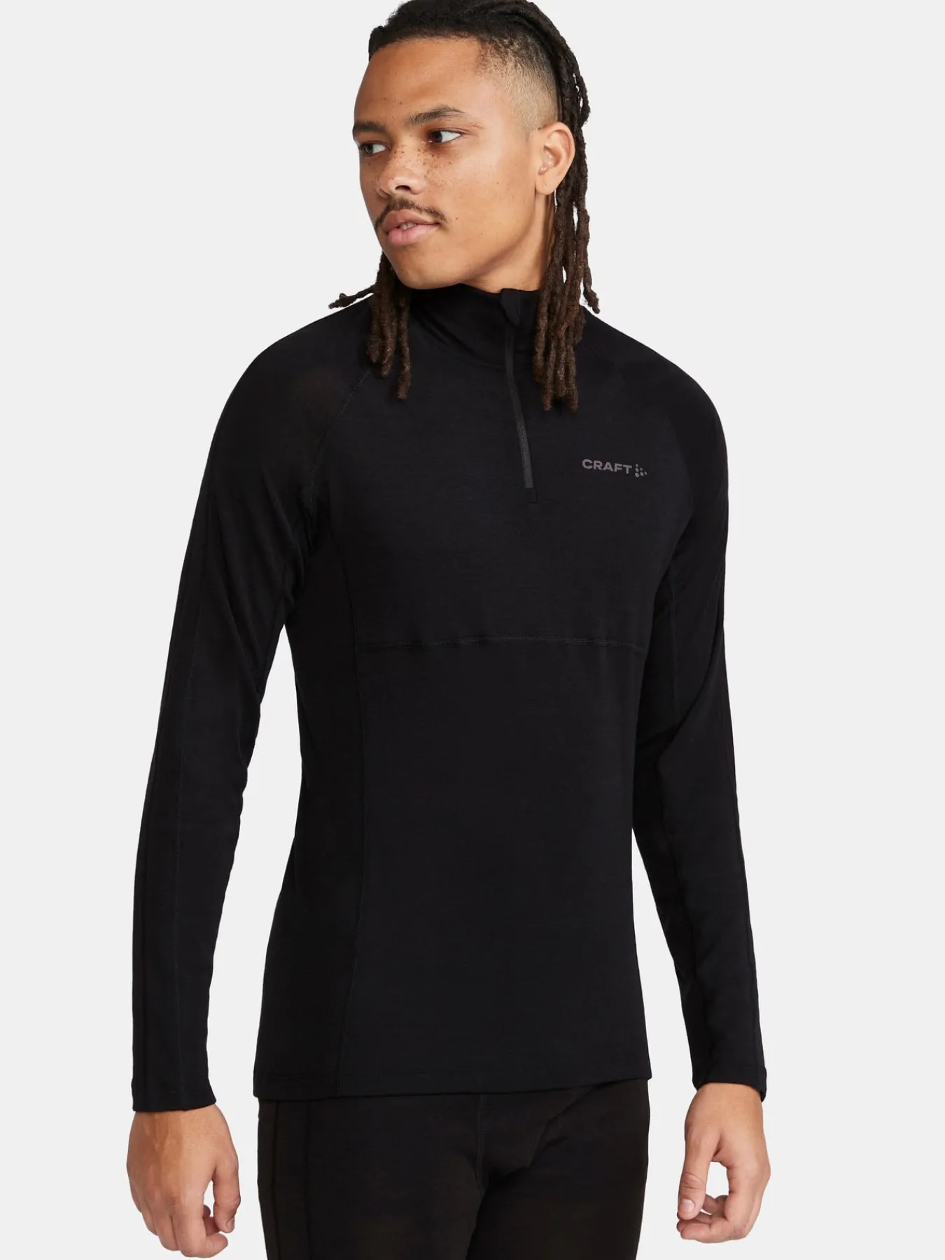 T-Skjorter & Singleter|Ull- & Superundertøy>Craft Sportswear ADV Wool Merino HZ M Black