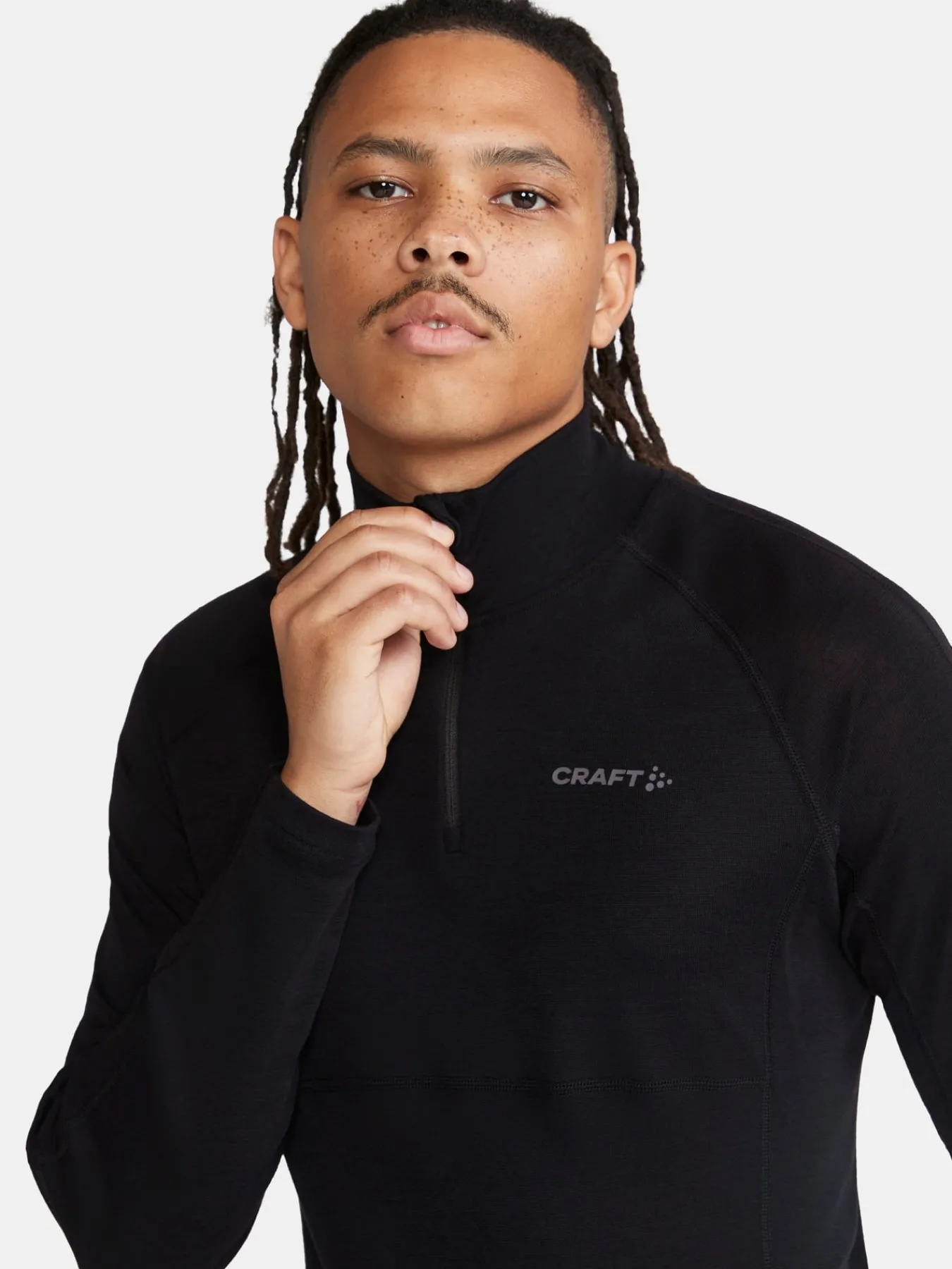 T-Skjorter & Singleter|Ull- & Superundertøy>Craft Sportswear ADV Wool Merino HZ M Black
