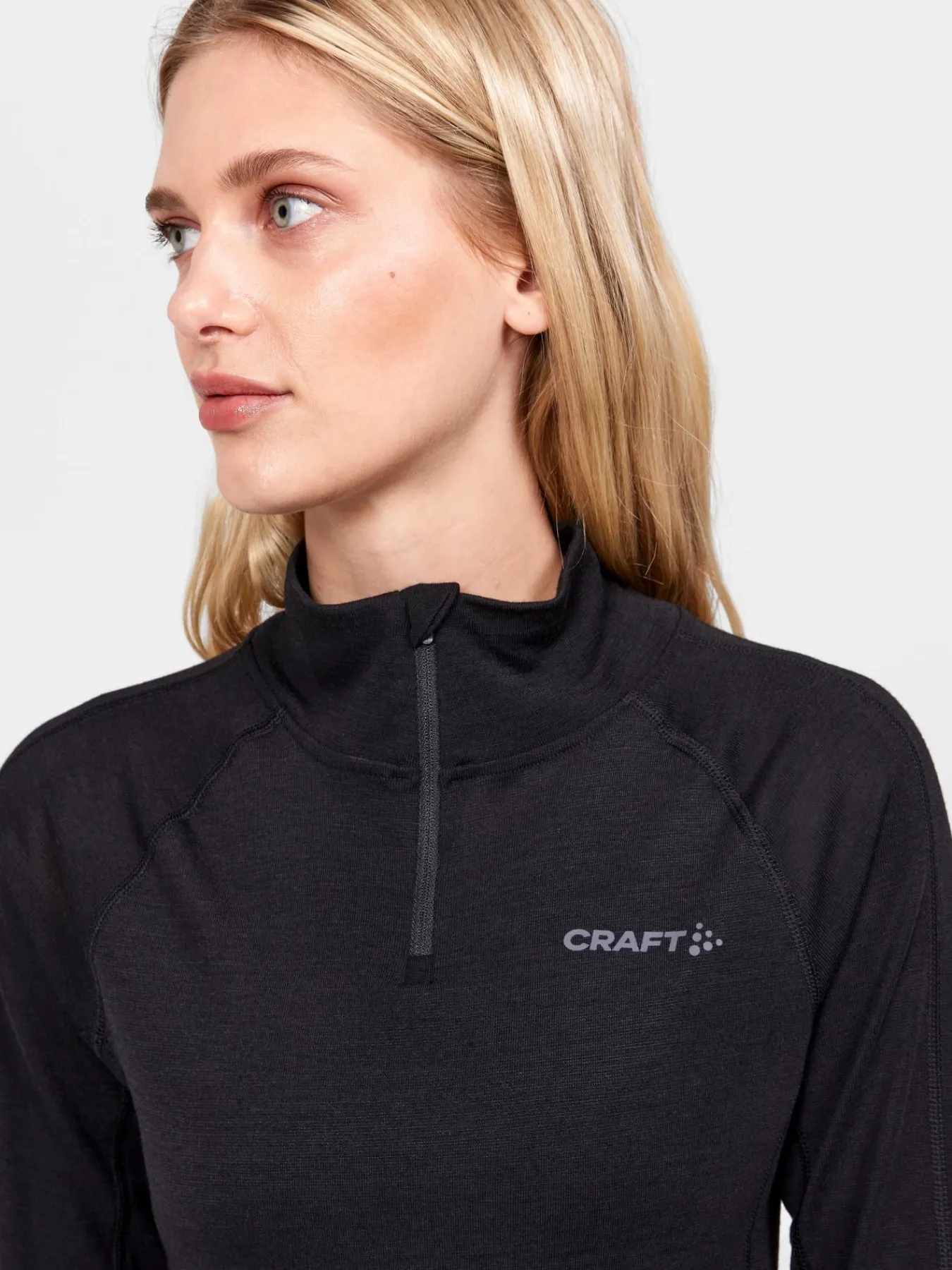 Gensere|Ull- & Superundertøy>Craft Sportswear ADV Wool Merino HZ W Black