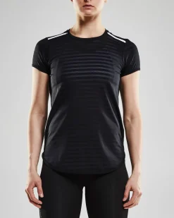 Trening>Craft Sportswear Breakaway SS Tee Two W Black/White