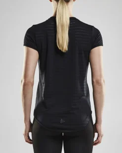 Trening>Craft Sportswear Breakaway SS Tee Two W Black/White