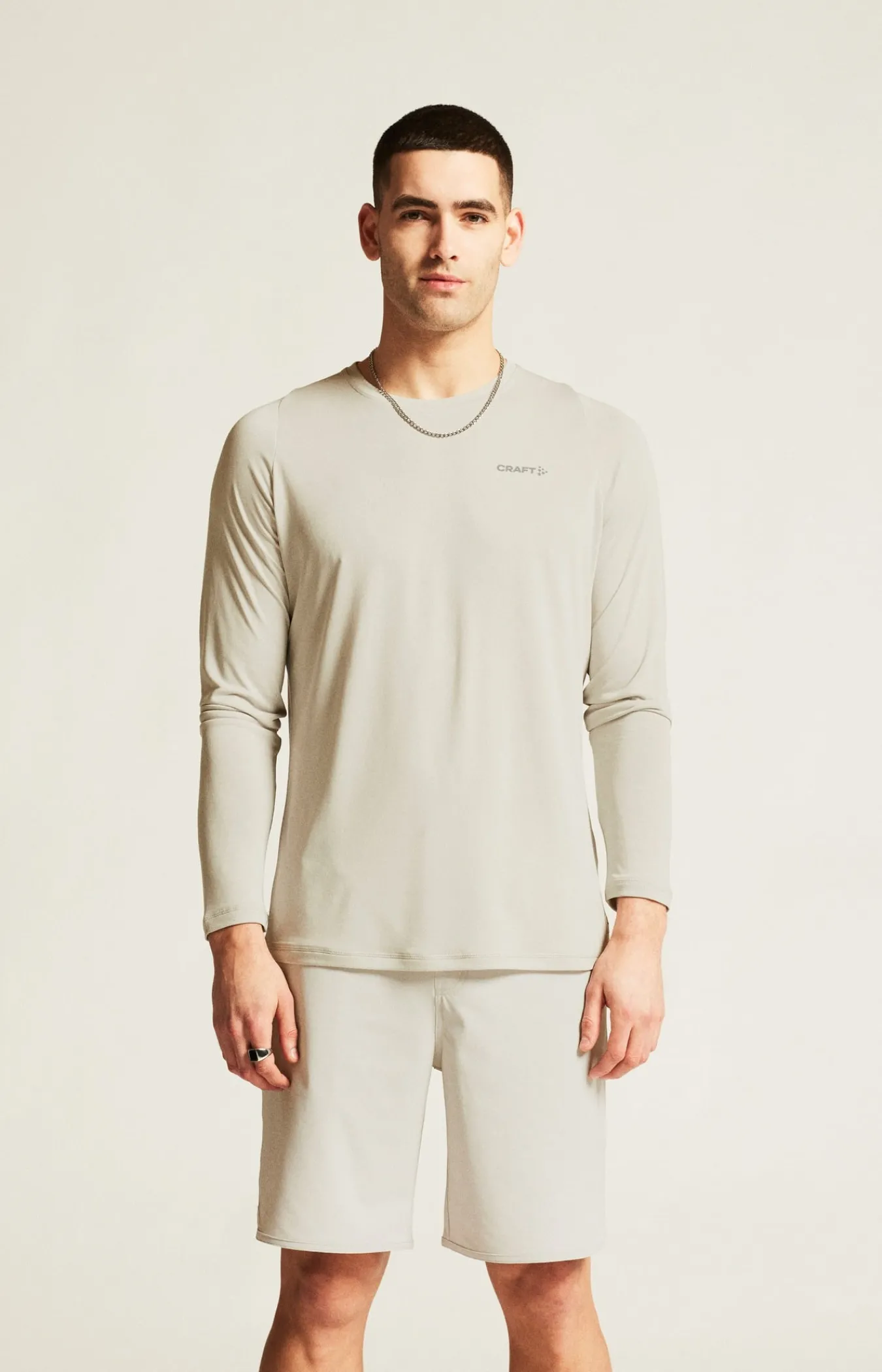 T-Skjorter & Singleter|Trening>Craft Sportswear Collective Bi-Blend Ls Tee M Cloud