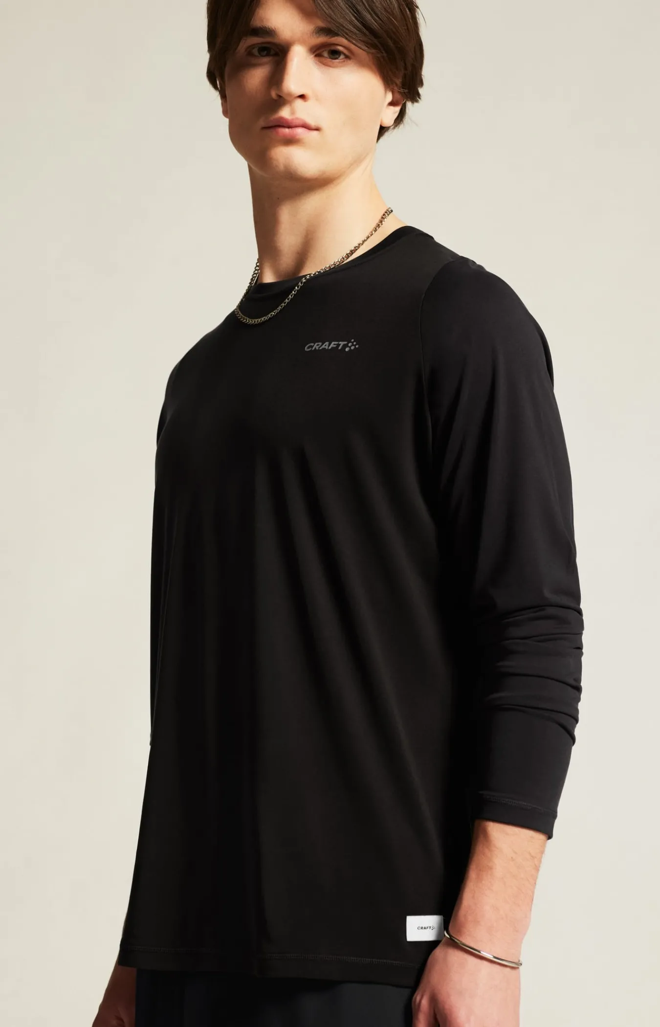 T-Skjorter & Singleter|Trening>Craft Sportswear Collective Bi-Blend Ls Tee M Black