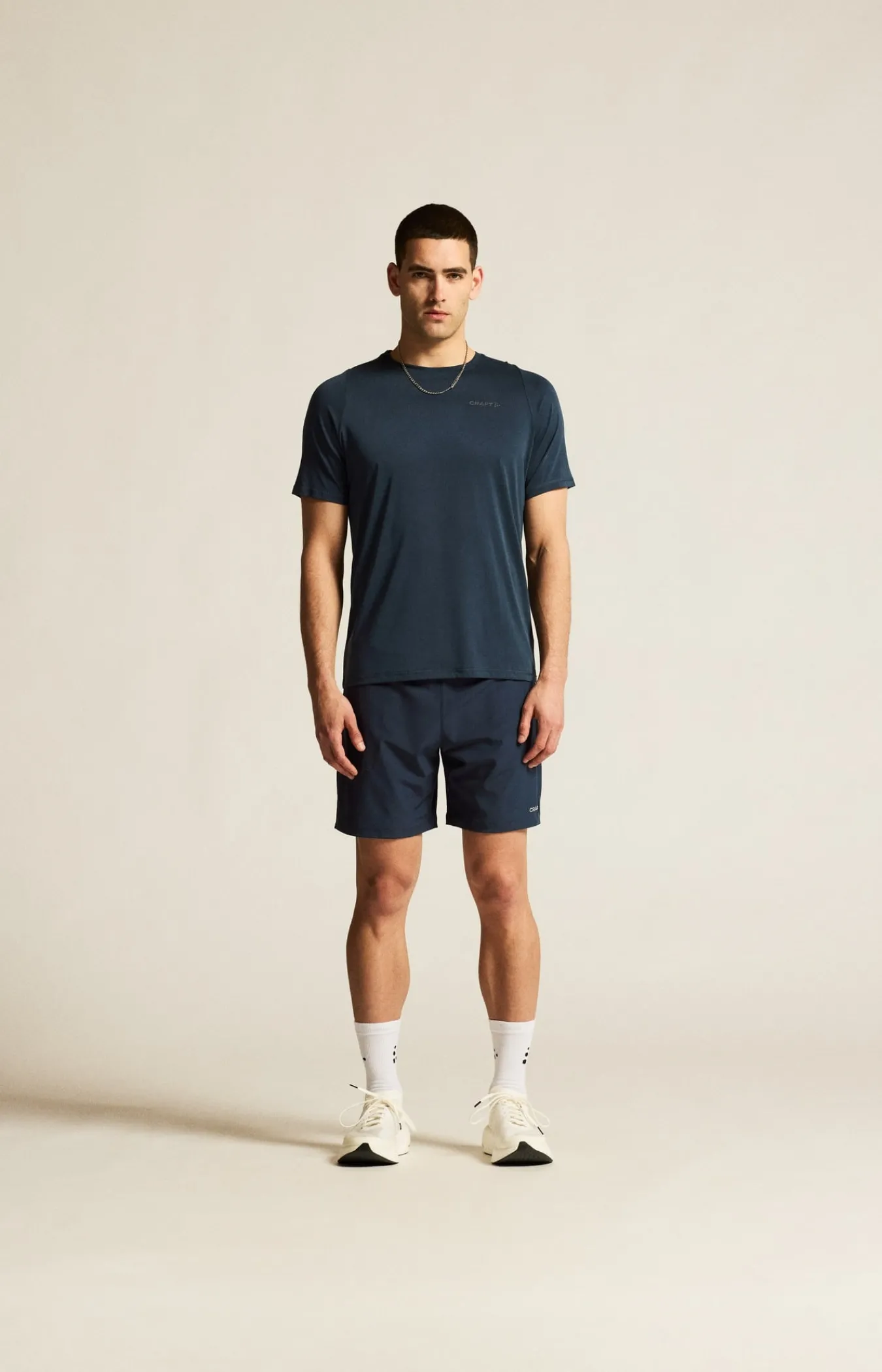 T-Skjorter & Singleter|Trening>Craft Sportswear Collective Bi-Blend Ss Tee M Blaze/Blaze