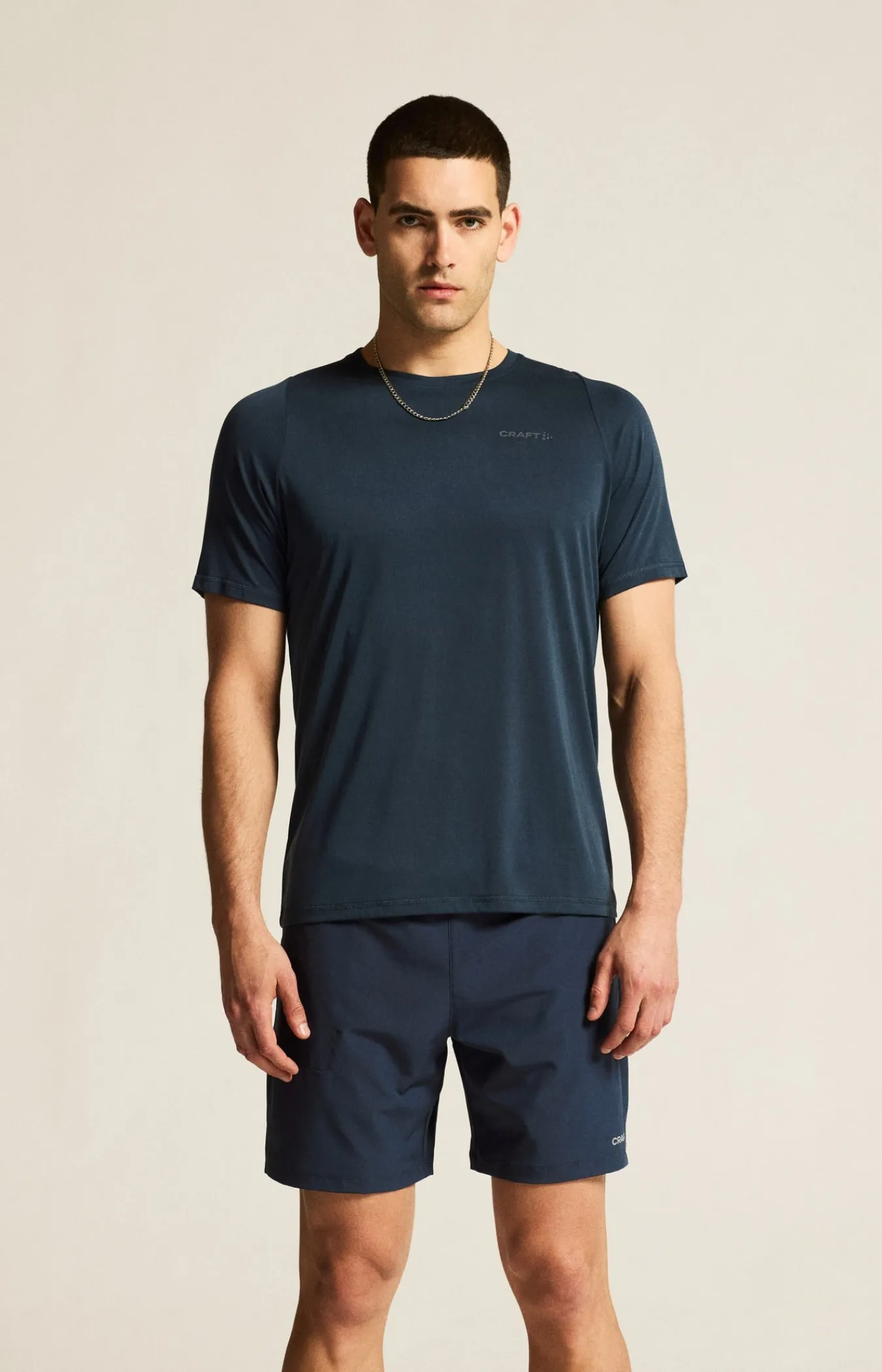T-Skjorter & Singleter|Trening>Craft Sportswear Collective Bi-Blend Ss Tee M Blaze/Blaze